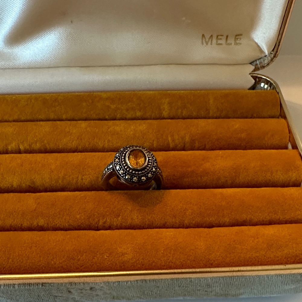 Vintage Judith, Jack Sterling, silver ring size 6.25